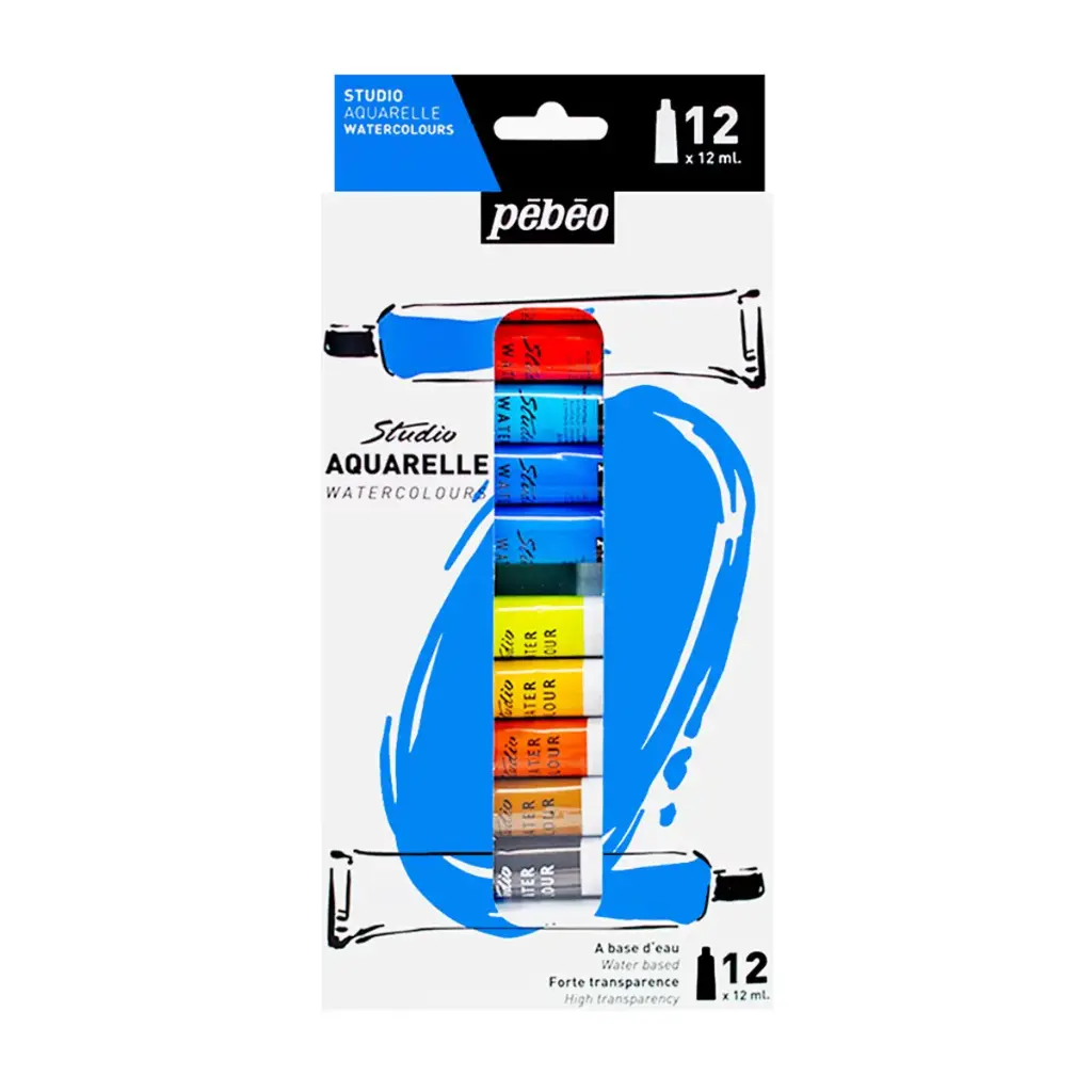 Acuarela Pebeo Studio Sets 12ml