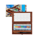 Acuarela en Tubo Van Gogh Set 12 Colores x 10ml Caja de Madera
