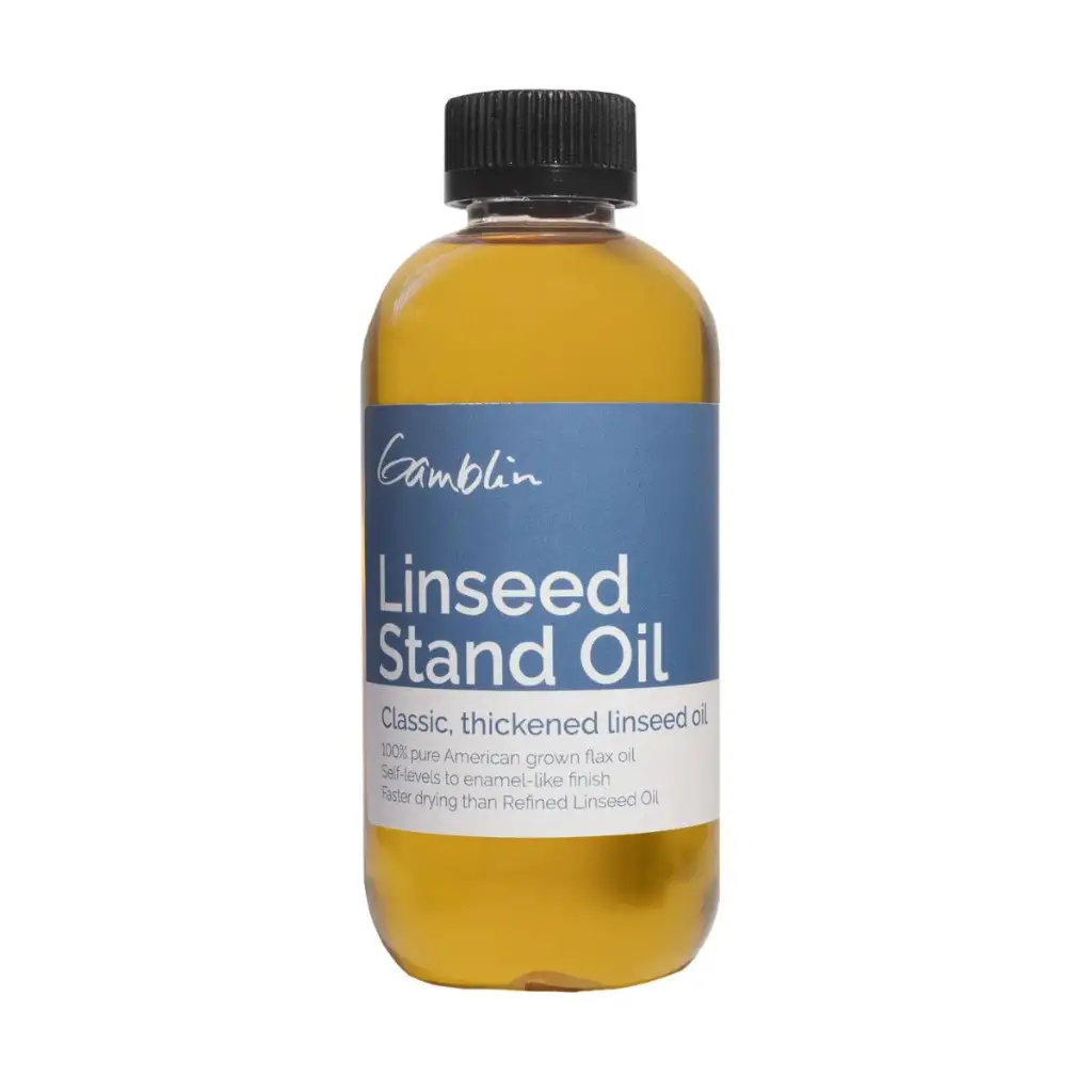 Aceite de Linaza Espesado Gamblin Stand Oil  8.5oz