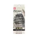 Tiralíneas Sakura Pigma Micron Negro Set 6 Puntas 0.03-0.8 mm