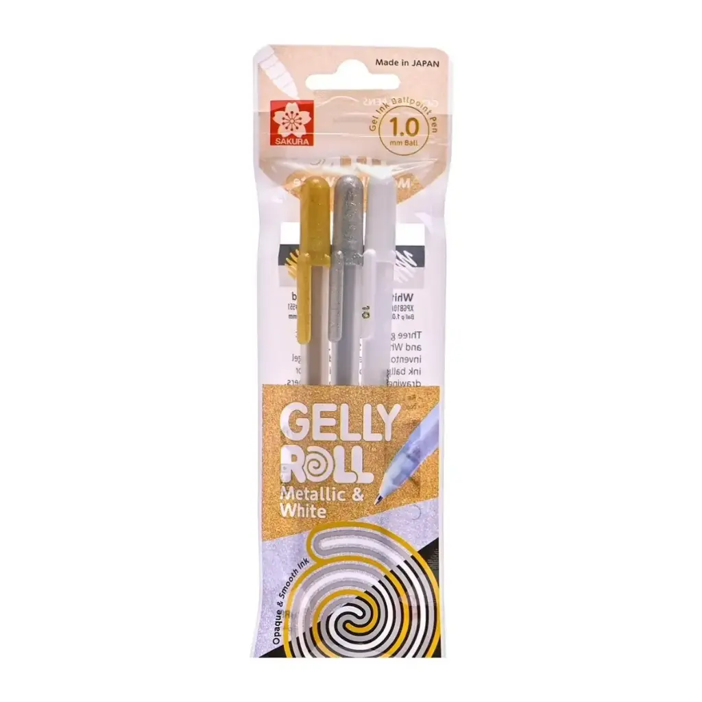 Lápices Gel Sakura Gelly Roll Sets 3 Unidades