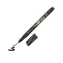 Marcador Tombow Fudenosuke Negro Punta Pincel Suave