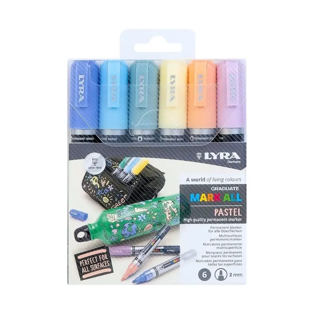 Marcadores Acrílico Graduate Mark All Lyra 2mm Sets