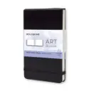 Album para Acuarela Moleskine 200gr Tapa Dura Negra