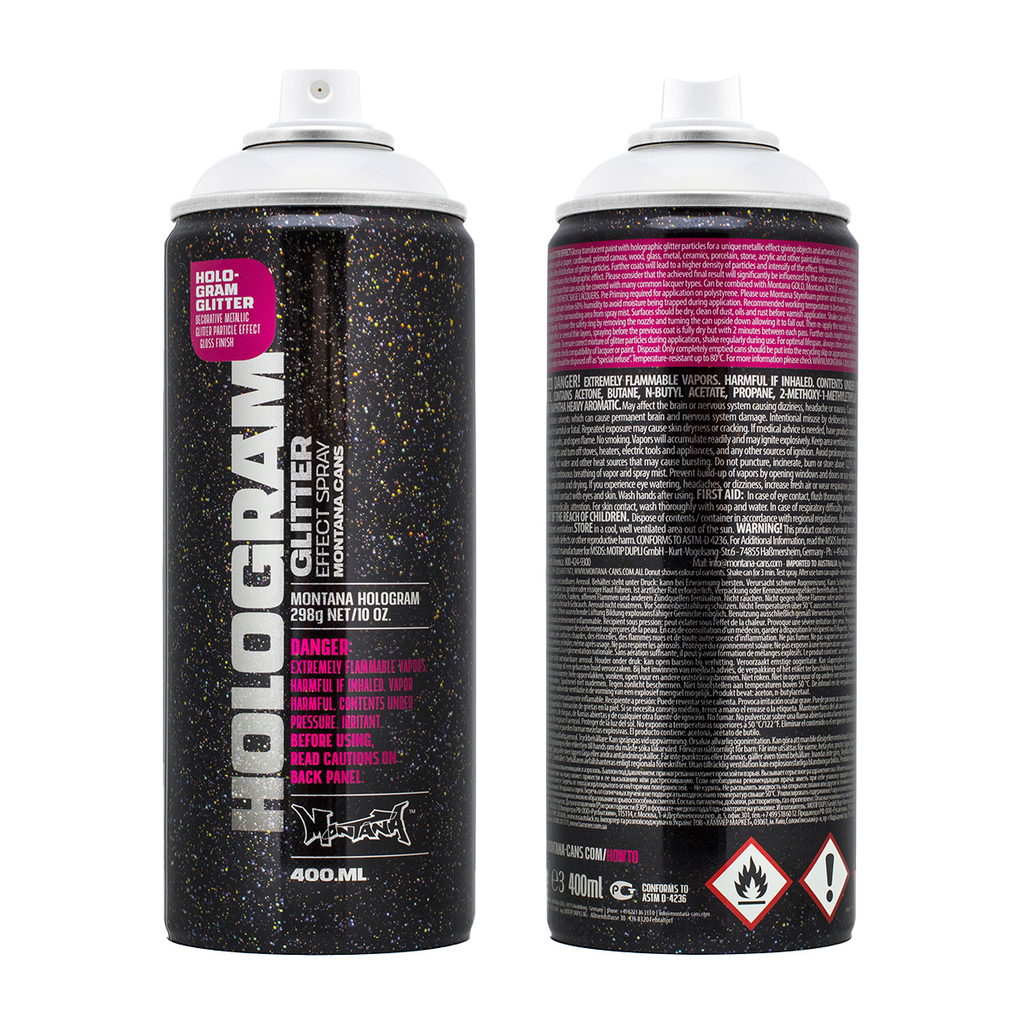Spray Montana Efecto Holograma Glitter 400ml