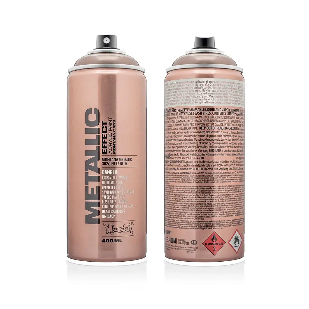 Spray Montana Efecto Metálico 400ml