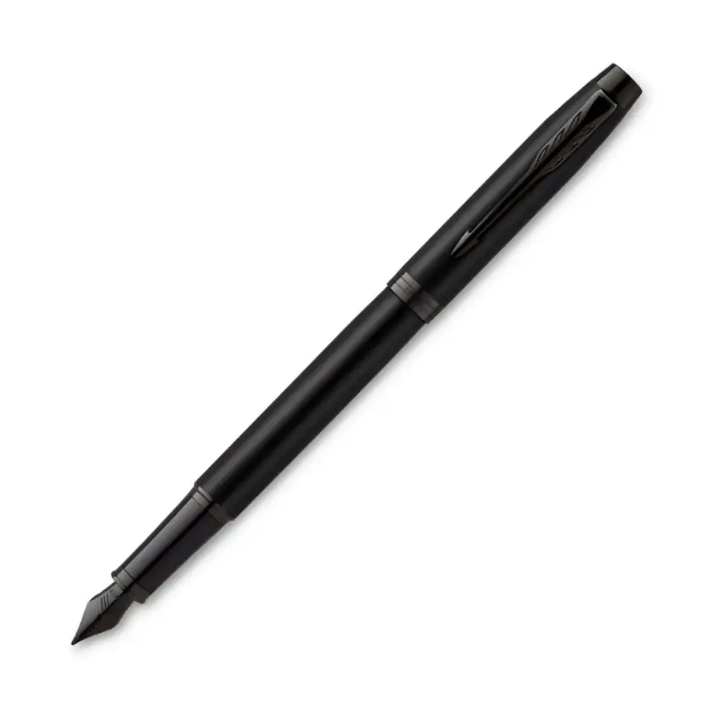 Pluma Parker IM Acromathic Negro Mate