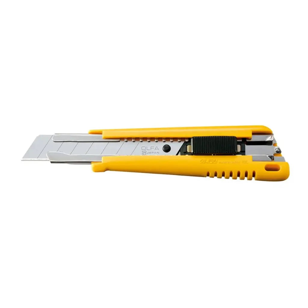 Cuchillo Industrial Olfa 18mm con Seguro Automático