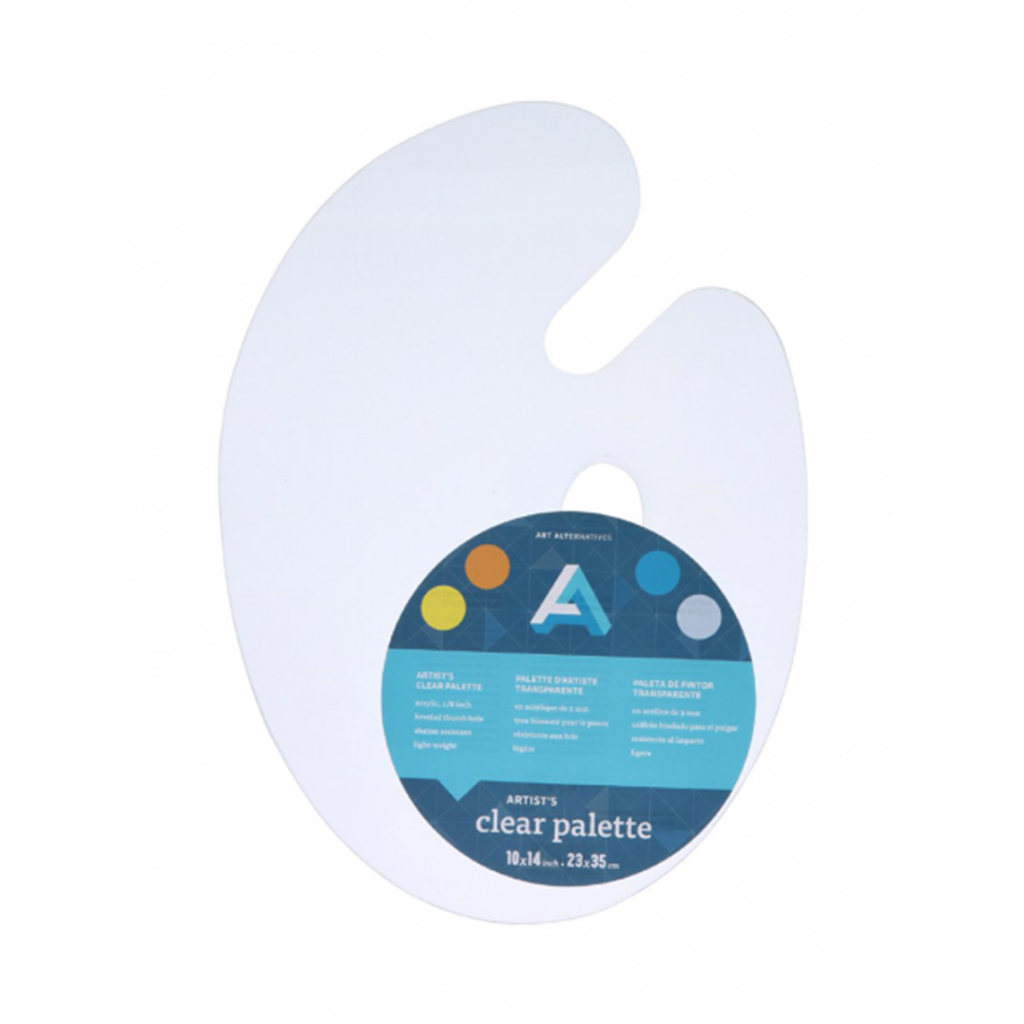 Paleta Para Mezclar Transparente Art Alternatives