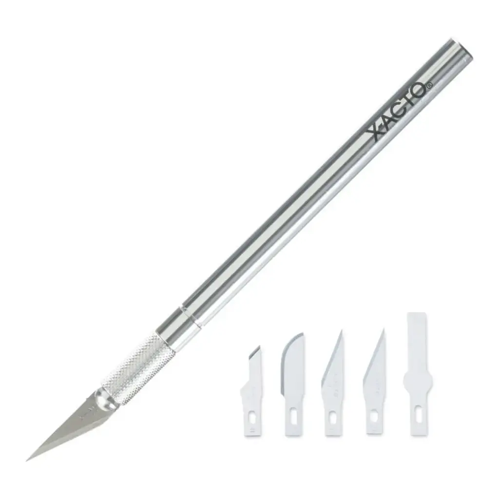 Cuchillo de Precisión X-Acto Nº1 con 5 Hojas Repuesto Diferentes