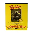 Block de Tela Blanca Fredrix Canvas Pad 10 Hojas
