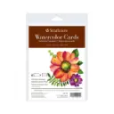 Tarjetas para Acuarela Strathmore 300gr 12.7x17.4cm 6 Hojas + Sobres