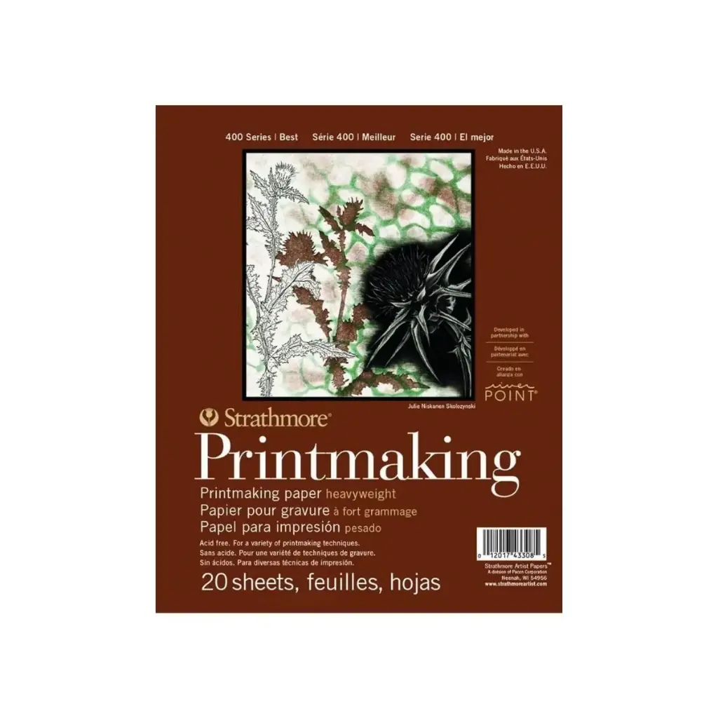 Block Papel Grabado Strathmore 280gr 15 Hojas
