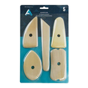 Costillas de Madera para Cerámica Art Alternatives Set 5 Unidades