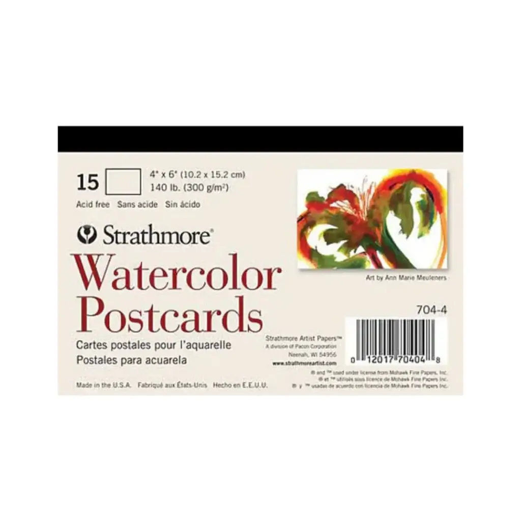 Tarjetas Postales Strathmore 300gr 10.2x15.2cm 15 Hojas