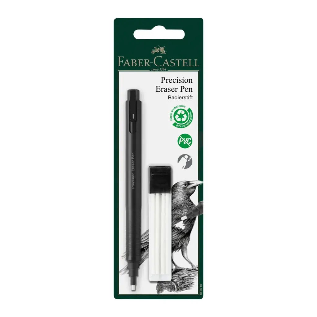 Porta Goma de Precisión Faber Castell + Repuesto