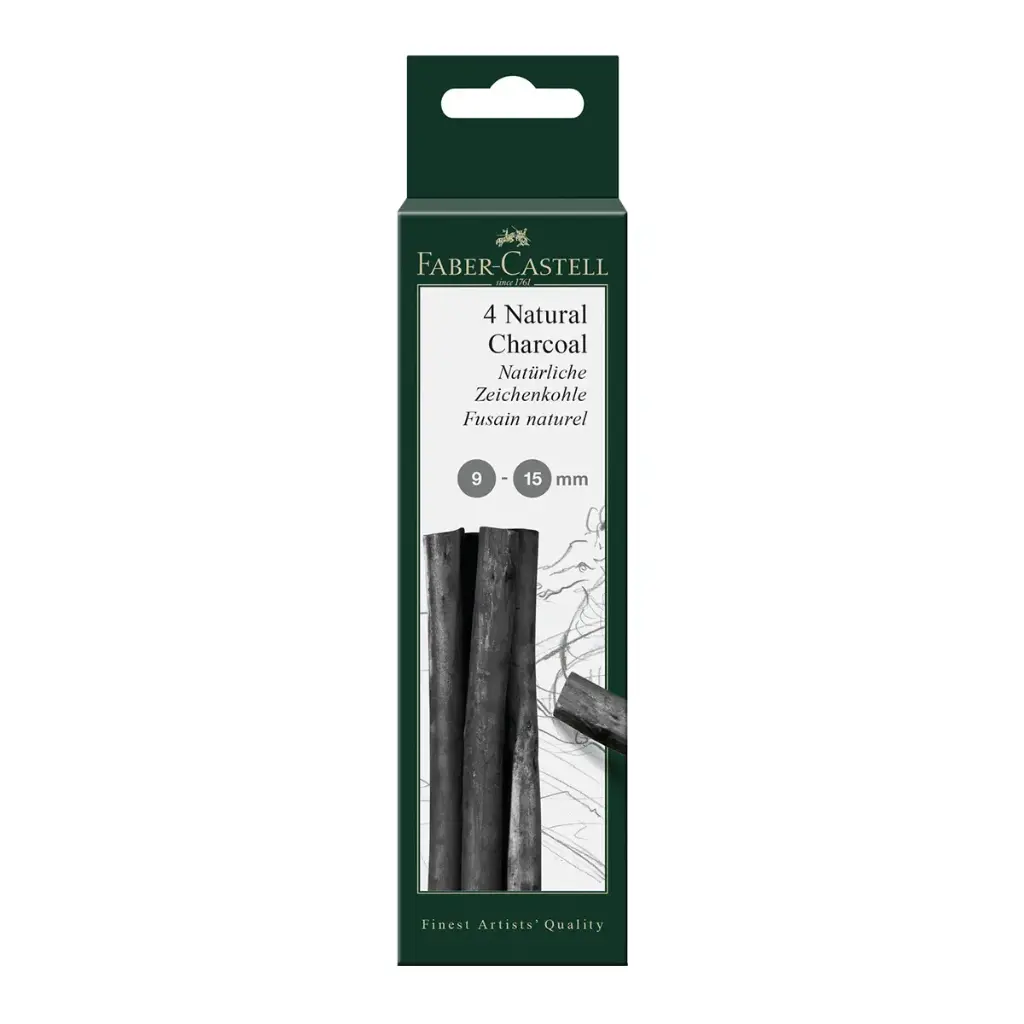Barras Carboncillo Natural Pitt Faber Castell Sets