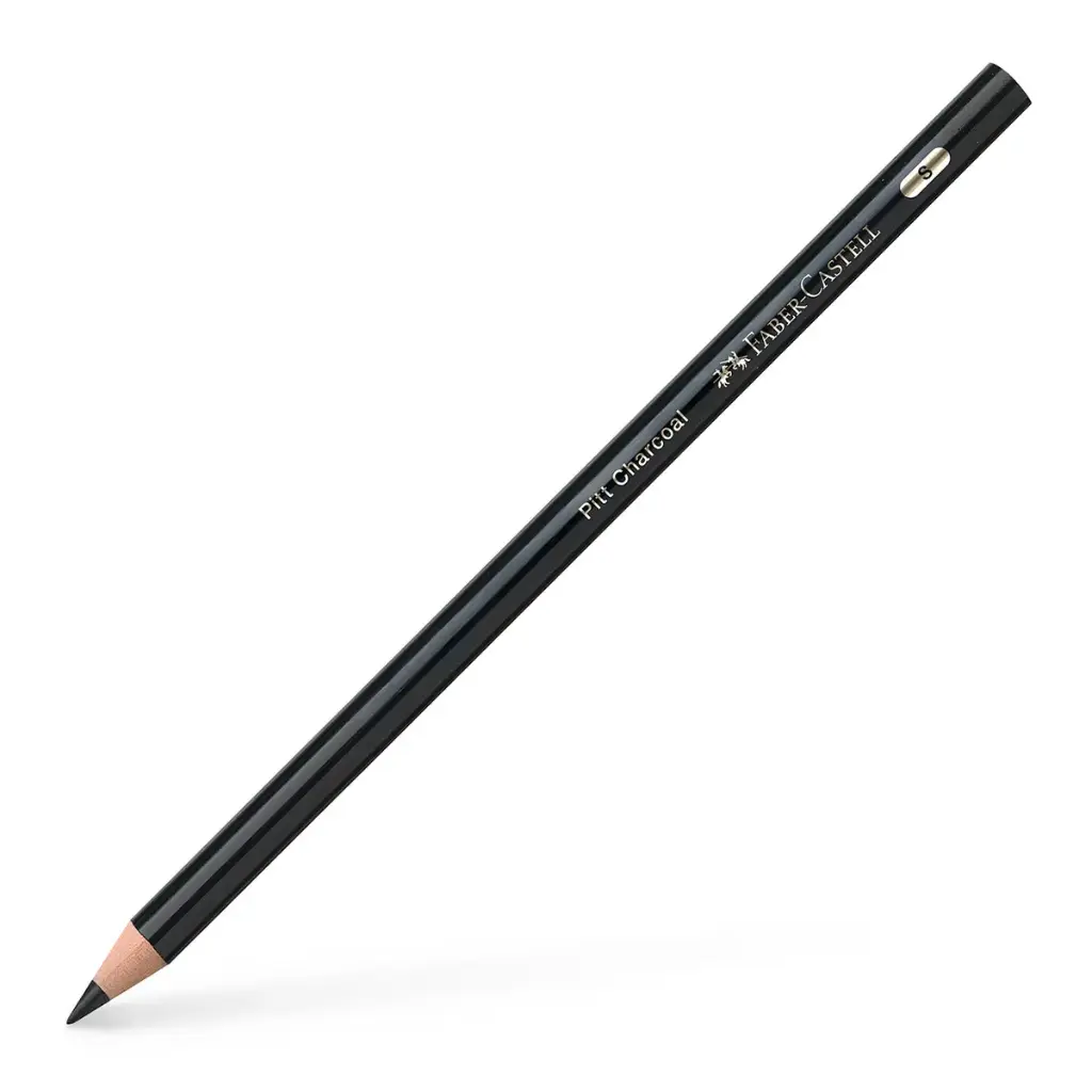 Lápiz Carboncillo Natural Pitt Faber Castell 2907