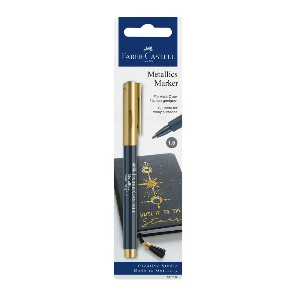 Marcador Metálicos Faber Castell 1.5 mm