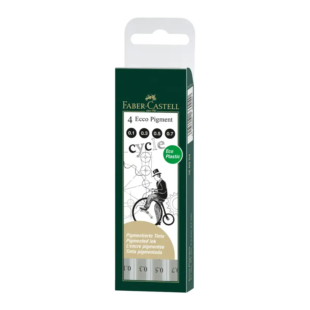 Tiralíneas Pitt Artist Pen Faber Castell Ecco Pigment Sets