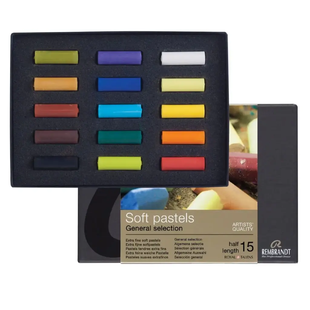 Pastel Seco Rembrandt Sets Medias Barras