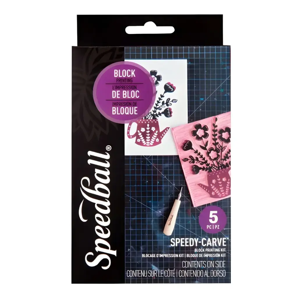 Kit de Impresión Linóleo Speedball Básico