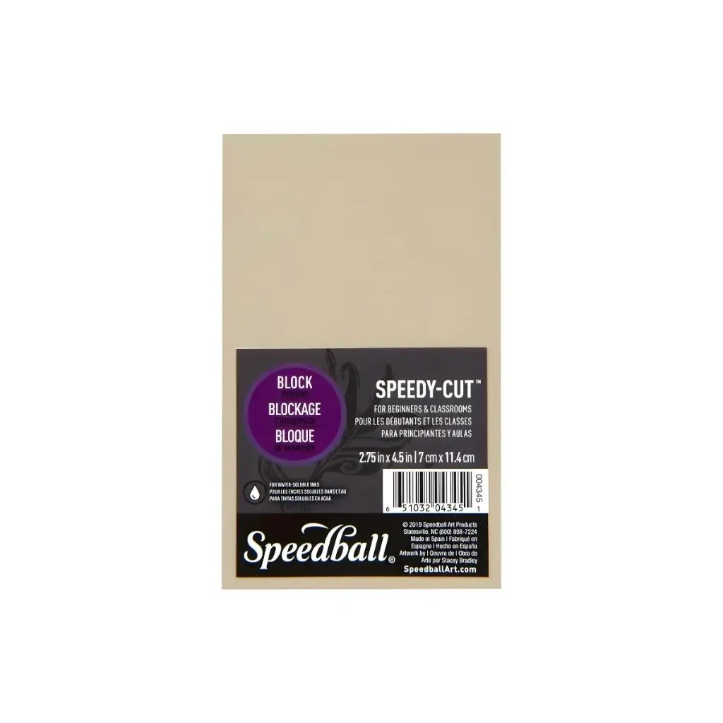 Linóleo Speedball Amarillo Speedy Cut