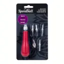 Cortadoras de Linóleo Speedball Set N°1 5 Puntas