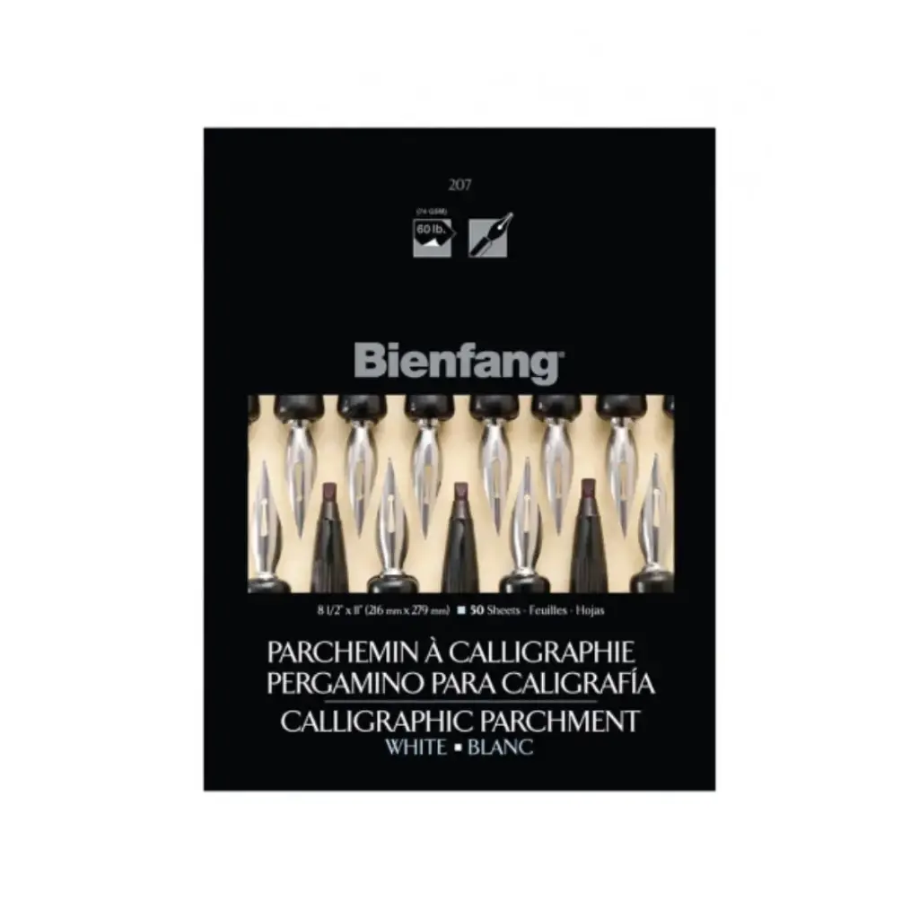 Block Papel Pergamino Blanco Bienfang A4 71gr 50 Hojas