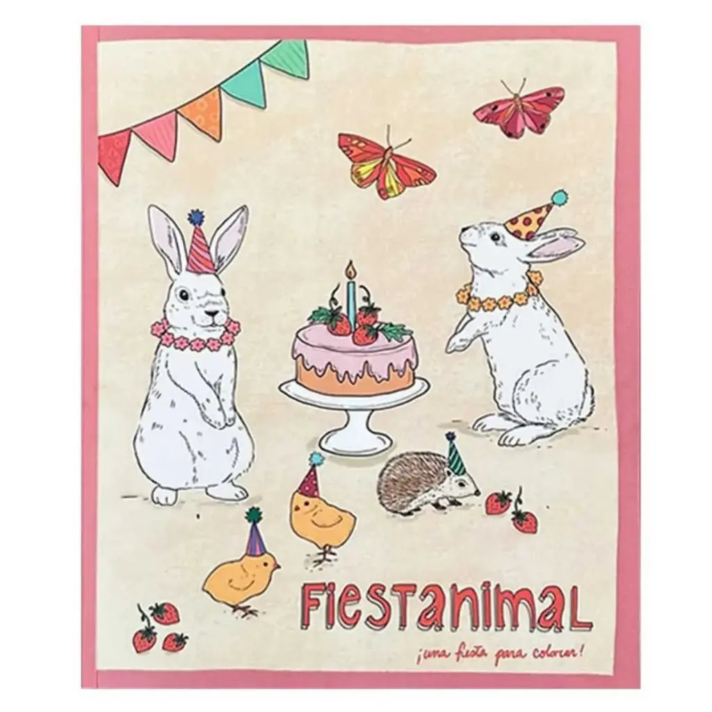 Libro para Colorear Fiestanimal | María José Gutierrez