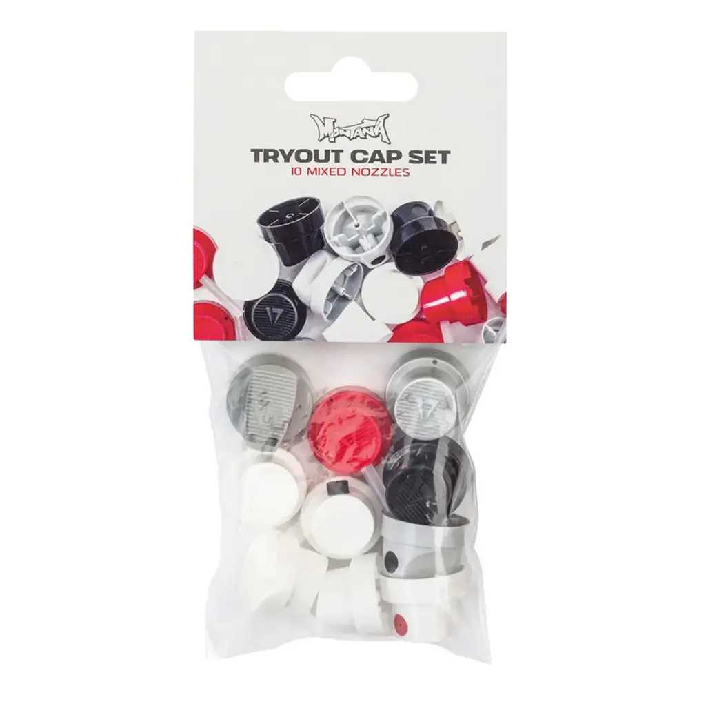 Boquillas Spray Montana Set 10 Tryout Caps