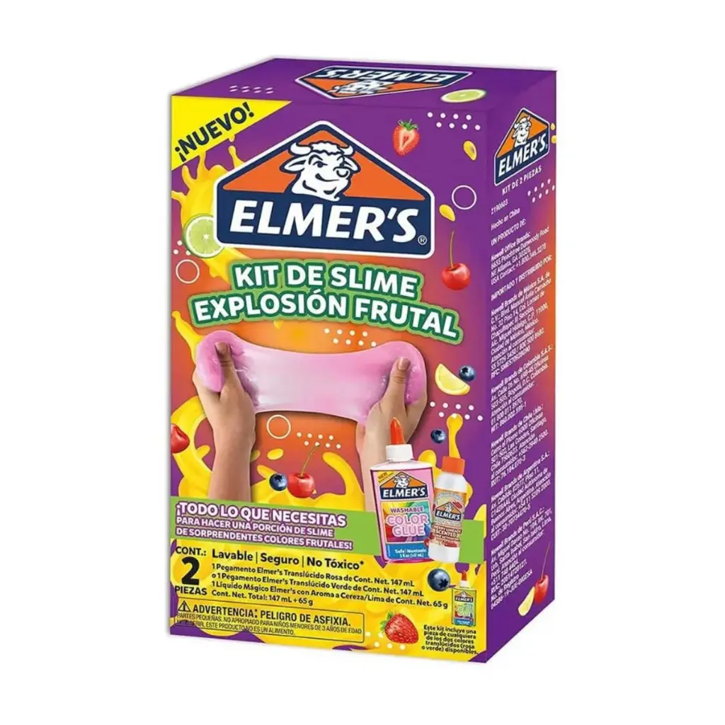 Kit Slime Elmers Explosión Frutal Con Aroma