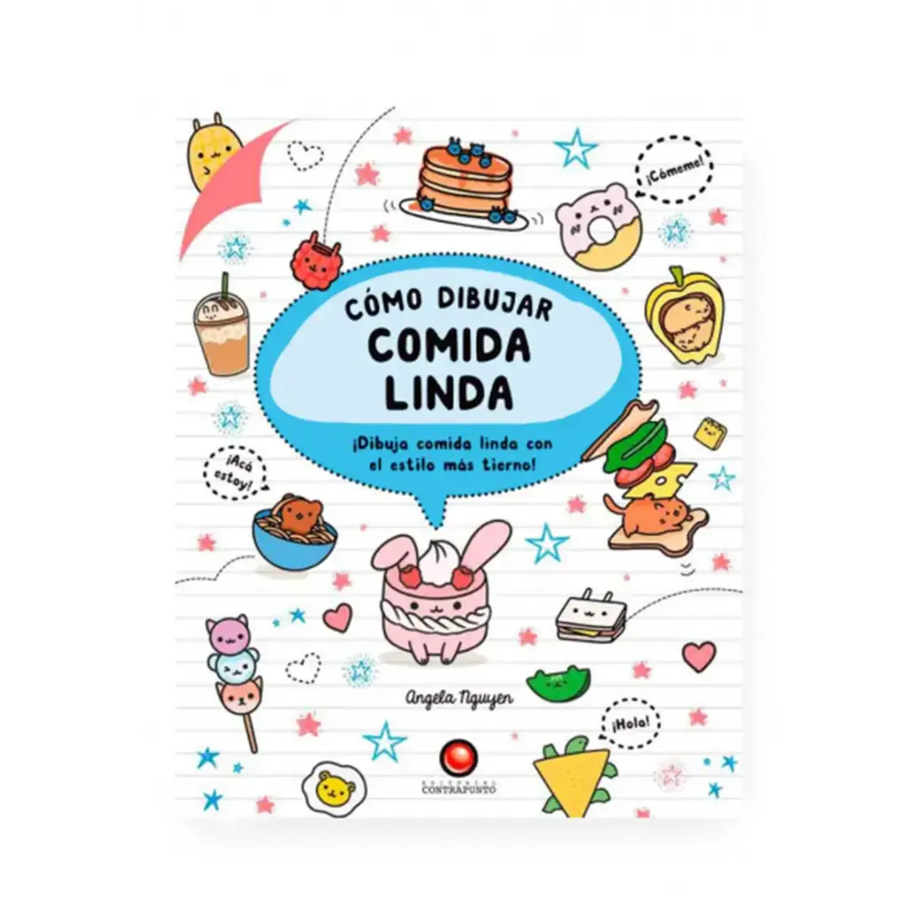 Libro Cómo Dibujar Comida Linda Angela Nguyen