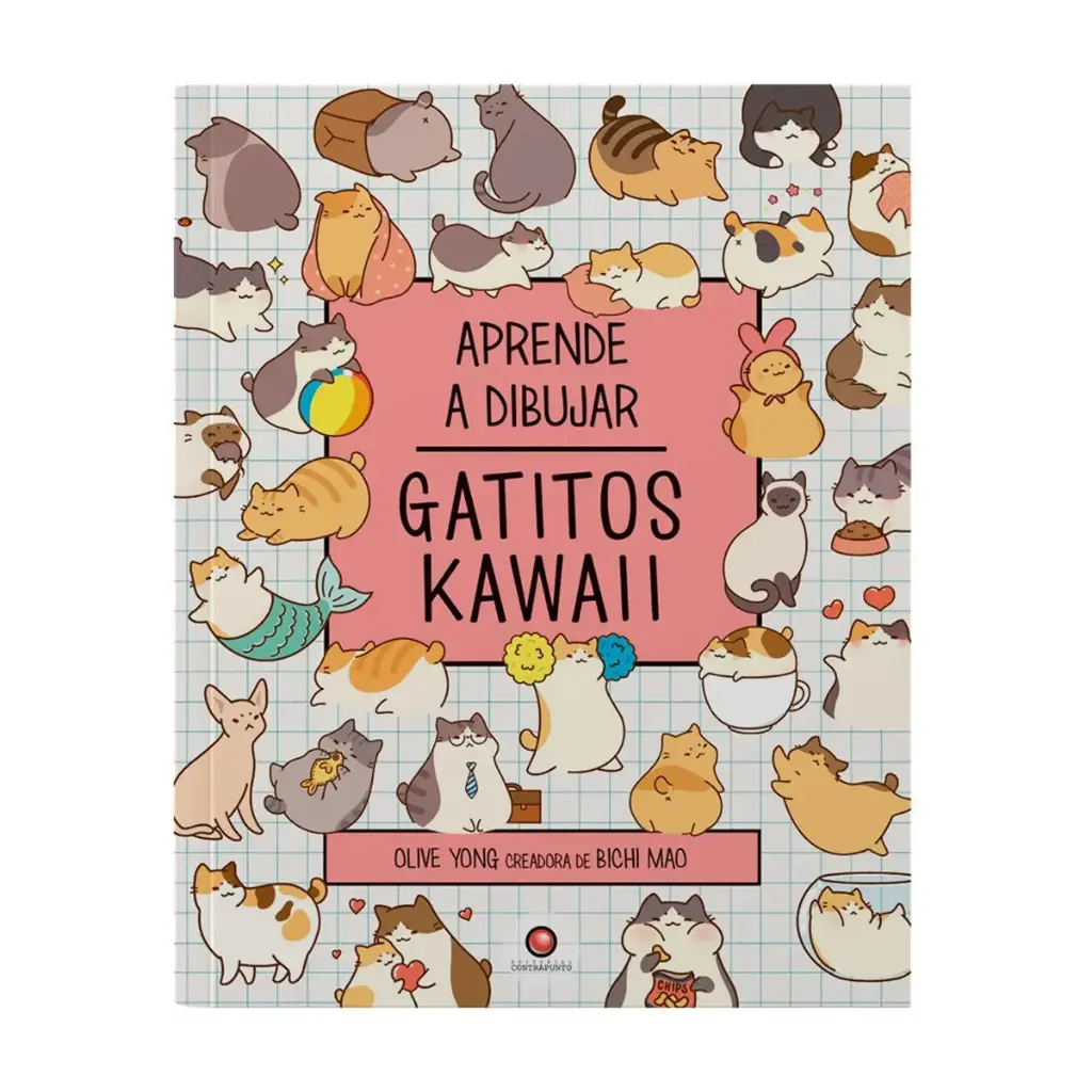 Libro Aprende a Dibujar Gatitos Kawaii Olive Yong