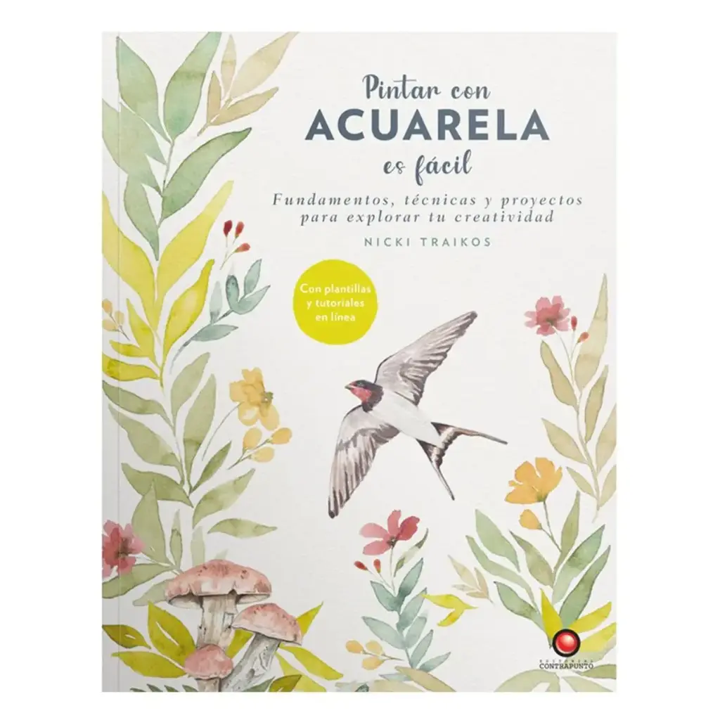 Libro Pintar con Acuarela es Fácil Nicki Traikos