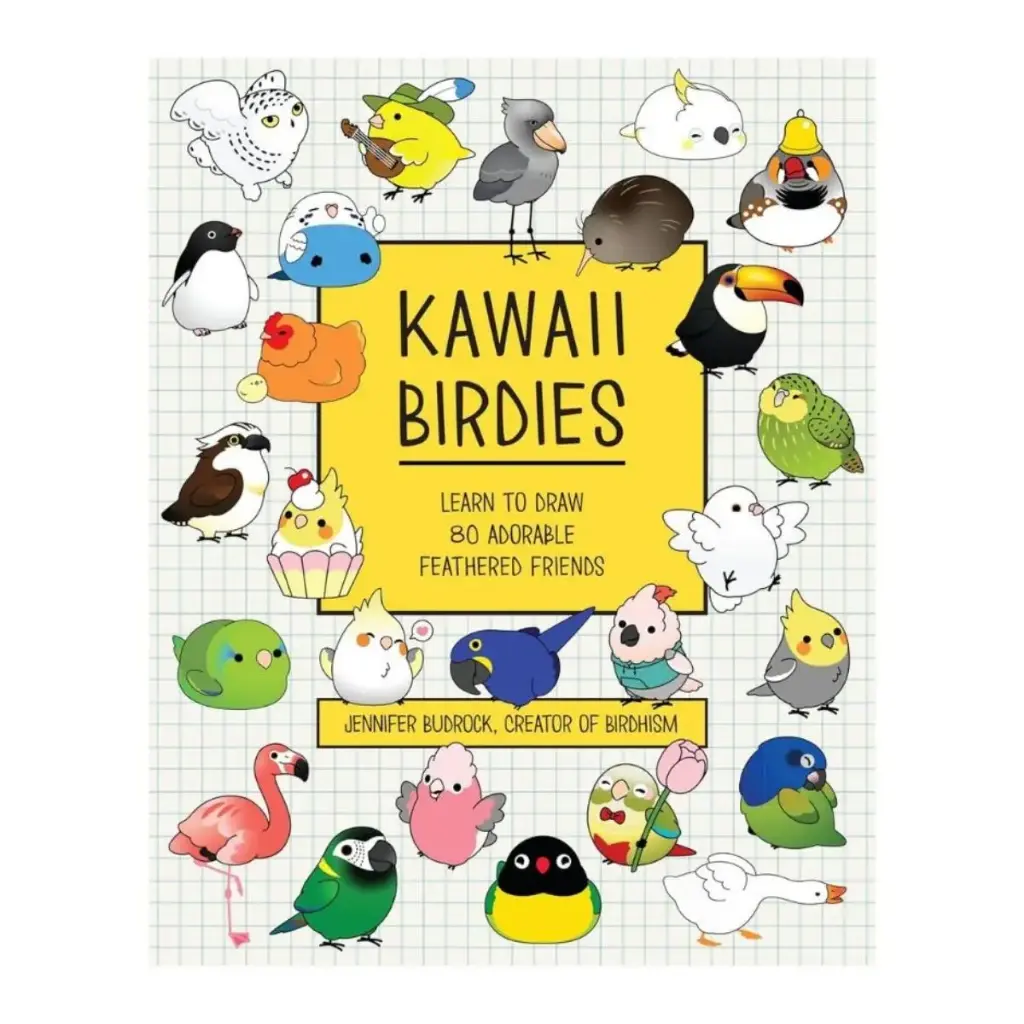 Libro Aprende a Dibujar Pajaritos Kawaii / Jen Budrock