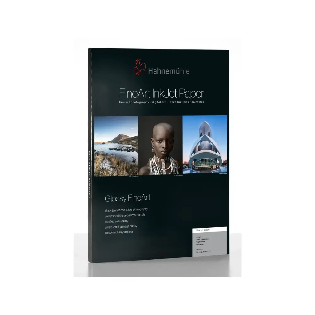 Papel FineArt Digital Hahnemühle Baryta 325gr