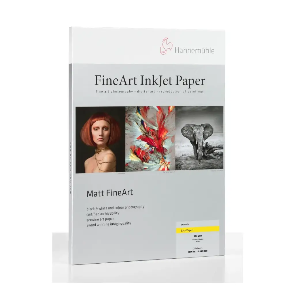 Papel FineArt Digital Hahnemühle Photo Rag Rice Paper 100gr