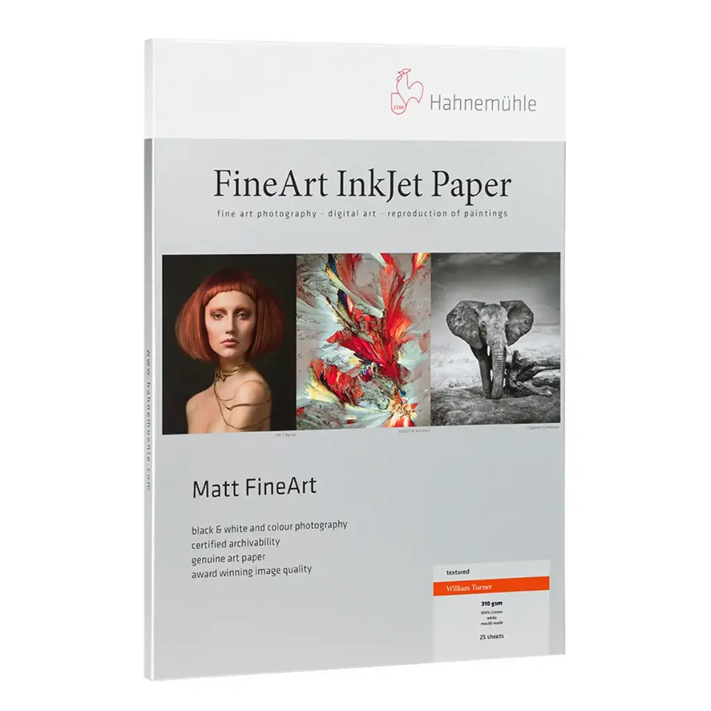 Papel FineArt Digital Hahnemühle William Turner 310gr