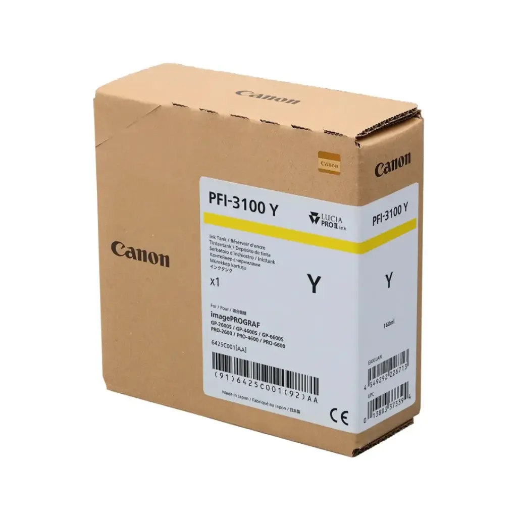 Tintas para Impresora imagePROGRAF Canon PFI-3100 160ml