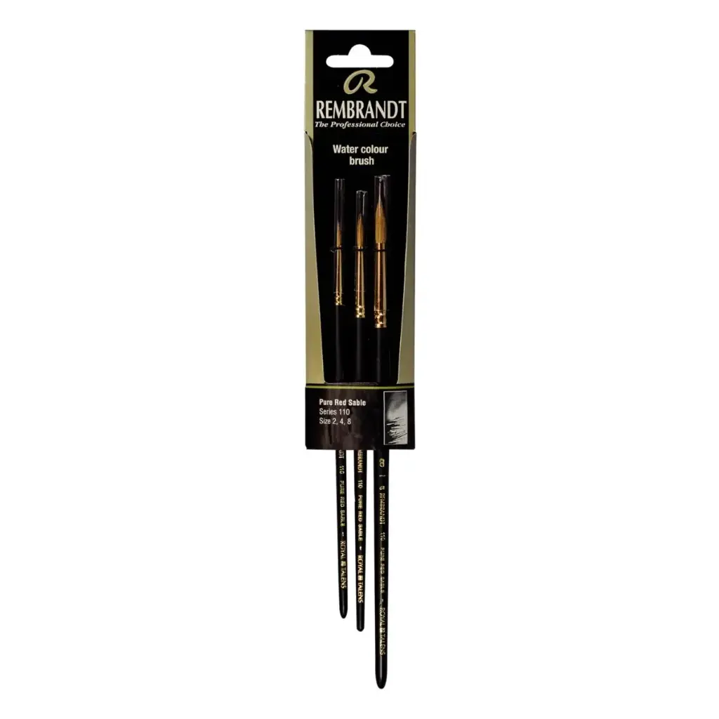 Pincel Acuarela Rembrandt Pelo Natural Marta Sets