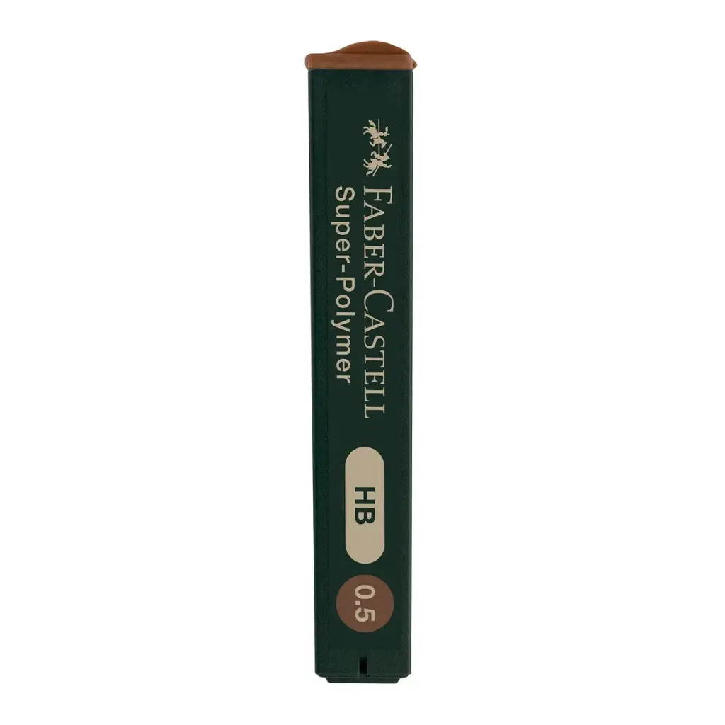 Minas Polímeras Faber Castell HB 12 Unidades