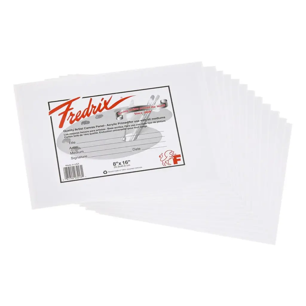 Cartón Entelado Fredrix Artist Pack 6 Unidades 50.8x60.9 cm