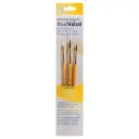 Pinceles Princeton RealValue Serie 9100 Pelo Sintético Camello Mango Corto Sets