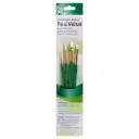 Pinceles Princeton RealValue Serie 9100 Pelo Taklon Blanco Mango Corto Sets