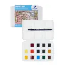 Acuarela en Pastillas Van Gogh Sets 12+3 Colores 