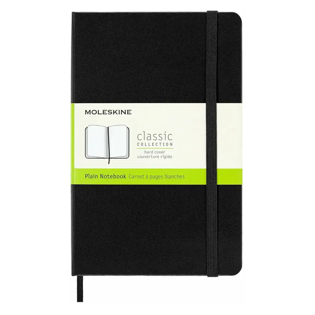 Libretas Moleskine Tapa Dura Mediana 11.5 x 18 cm