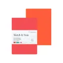Libretas Dibujo Hahnemuhle Sketch & Note Pack 2 Rojo-Naranjo