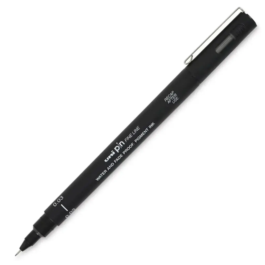 Tiralíneas Uni-Pin Negro