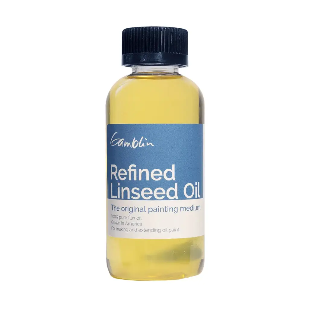 Aceite de Linaza Refinado para Óleo Gamblin